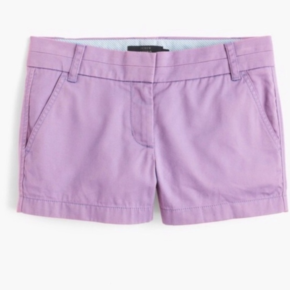 J.Crew Purple Chino Shorts